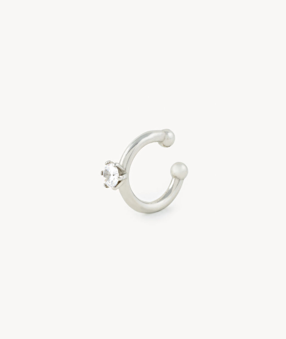 Bully G round gold ear cuff